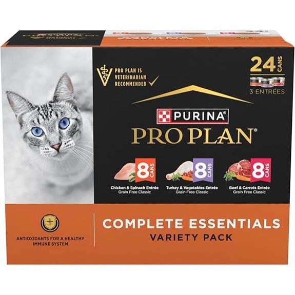 Purina Pro Plan Grain Free Wet Cat Food Variety Pack