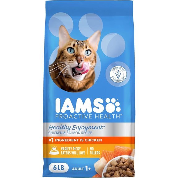 IAMS Healthy Enjoyment Dry Cat Food Chicken & Salmon Recipe 6 lb. Bag