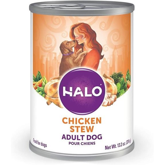 Halo Healthy Grains Chicken Recipe Wet Dog Food (6-Pack)