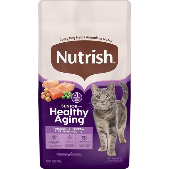 Nutrish Senior Healthy Aging Dry Cat Food