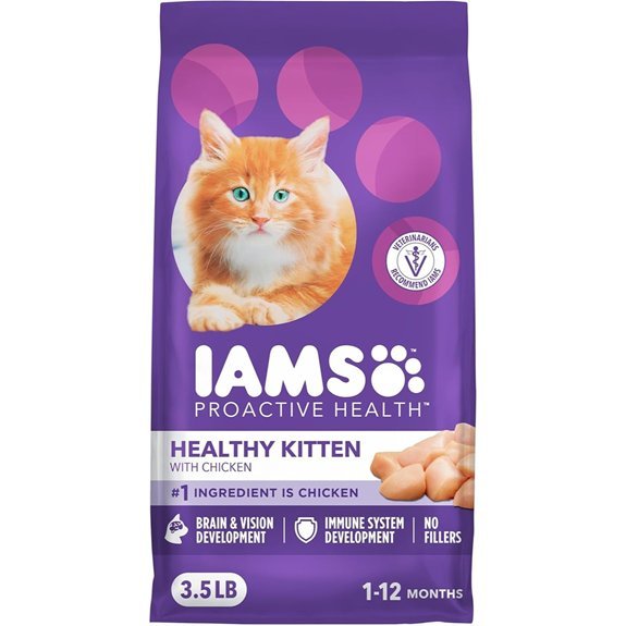 IAMS Proactive Health Healthy Kitten Dry Cat Food with Chicken 3.5 lb. Bag