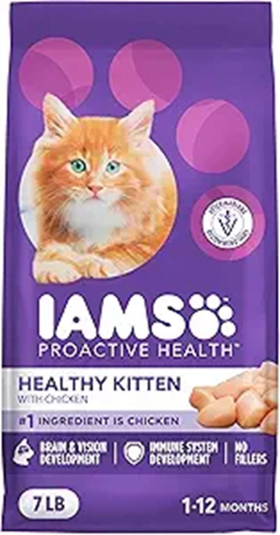 IAMS Proactive Health Healthy Kitten Dry Cat Food with Chicken 7 lb. Bag