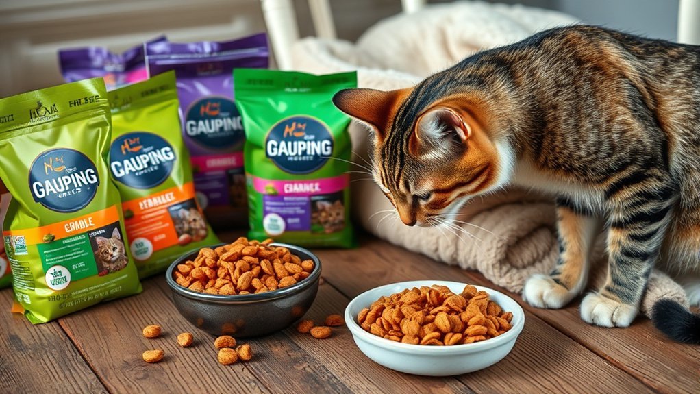 high calorie cat food factors