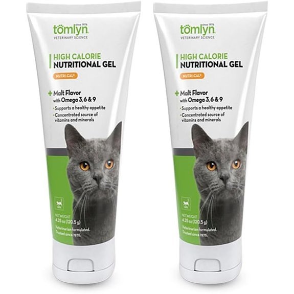 2-Pack Nutri-Cal for Cats High Calorie Dietary Supplement 4.25-Ounce Tube