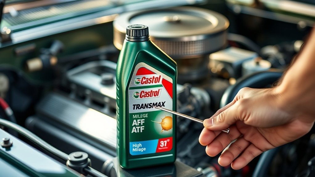 high mileage transmission fluid