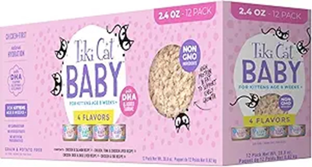 Tiki Cat Baby High-Protein Wet Cat Food Pack