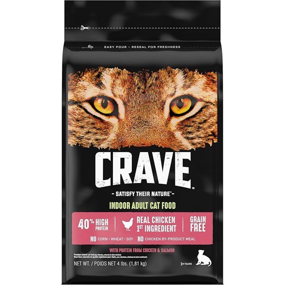 CRAVE Grain Free High Protein Dry Cat Food