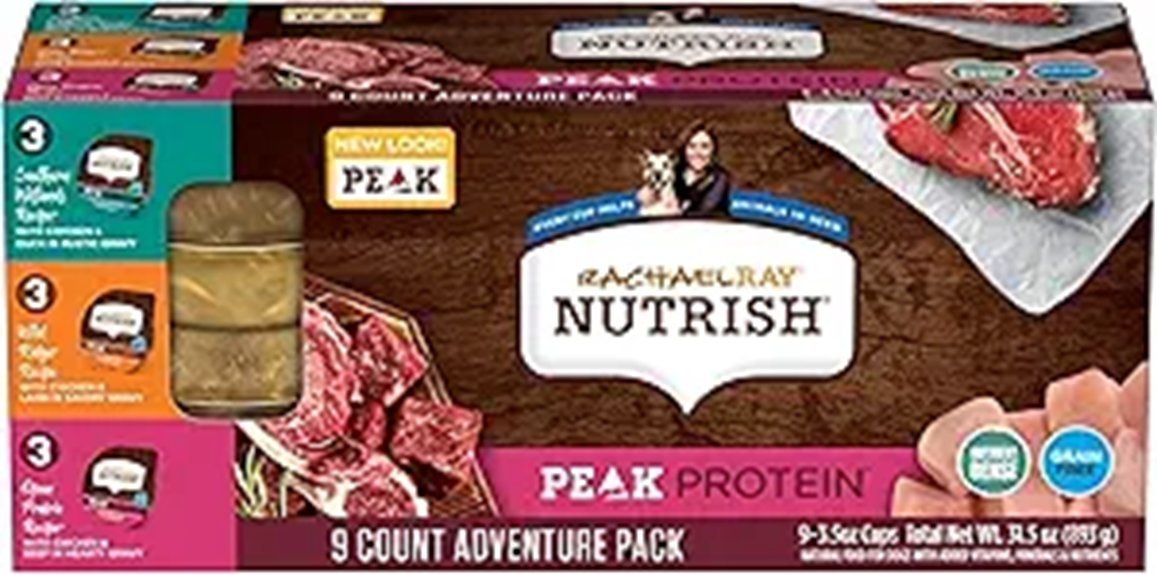 Nutrish Peak Protein Wet Dog Food Variety Pack