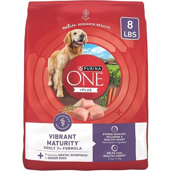 Purina ONE High Protein Senior Dog Food (8 lb)