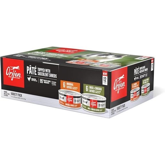 ORIJEN Premium Pate Wet Cat Food Variety Pack