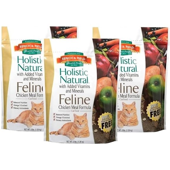 Bench & Field Holistic Adult Dry Cat Food (3-Pack)