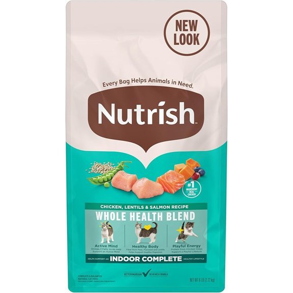 Nutrish Indoor Complete Dry Cat Food (6 lb)
