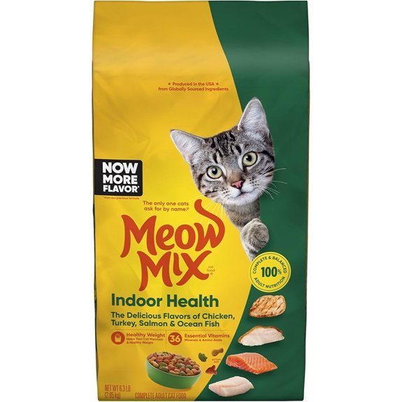 Meow Mix Indoor Health Dry Cat Food 6.3 Pound Bag