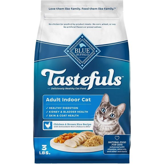 Blue Buffalo Tastefuls Indoor Cat Food (3-lb)