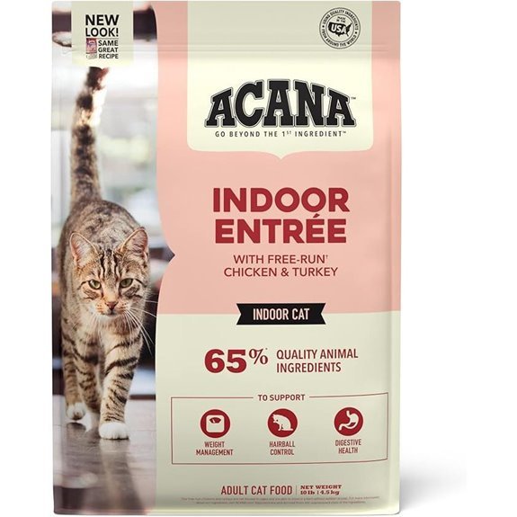 ACANA Dry Cat Food for Indoor Cats (10lb)