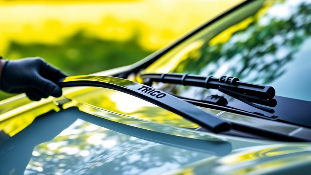 install trico wiper blade