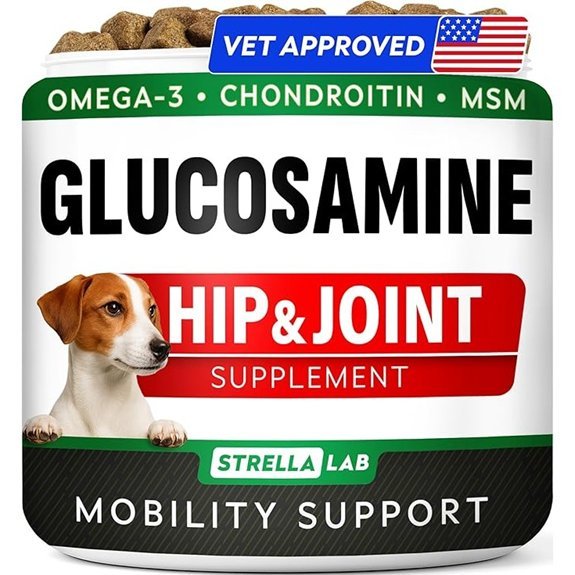 Glucosamine Dog Treats with Omega-3 Fish Oil