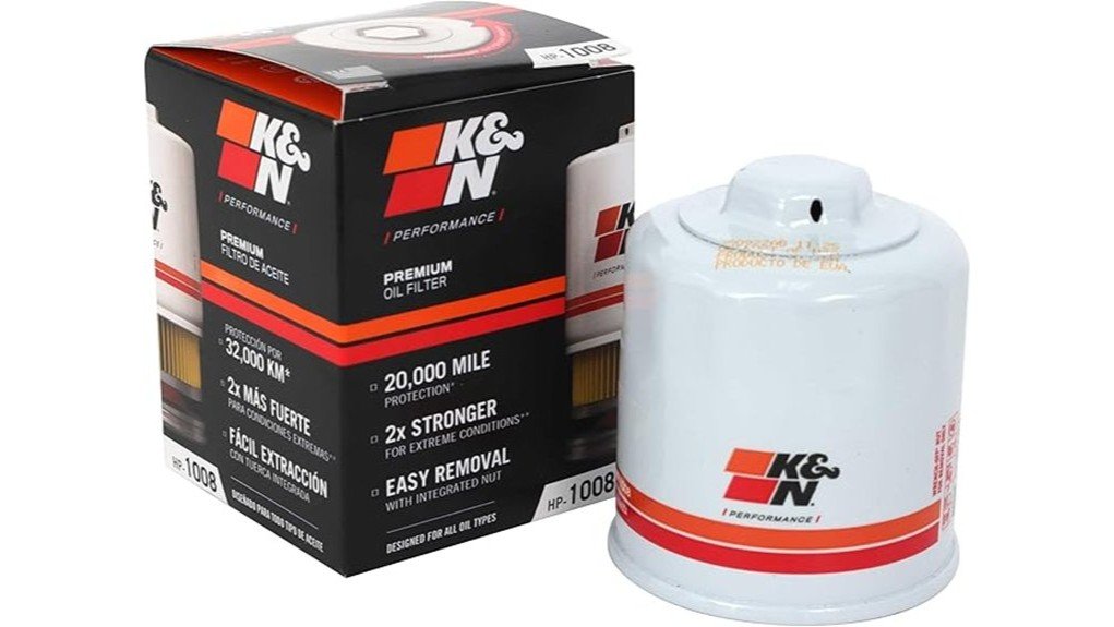k n oil filter review
