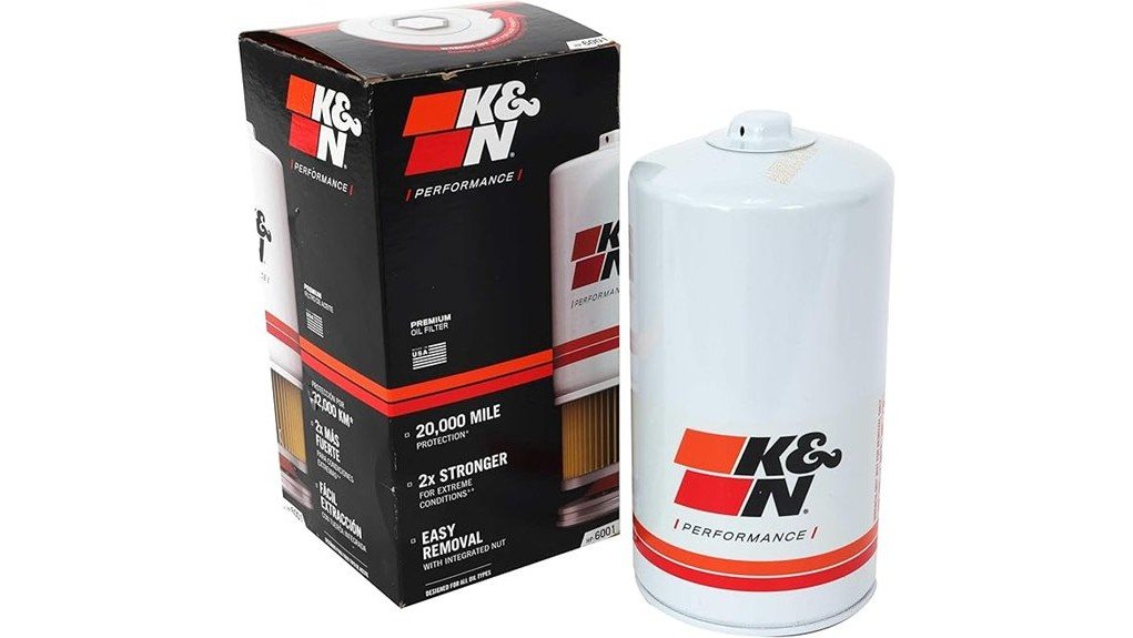 k n oil filter review