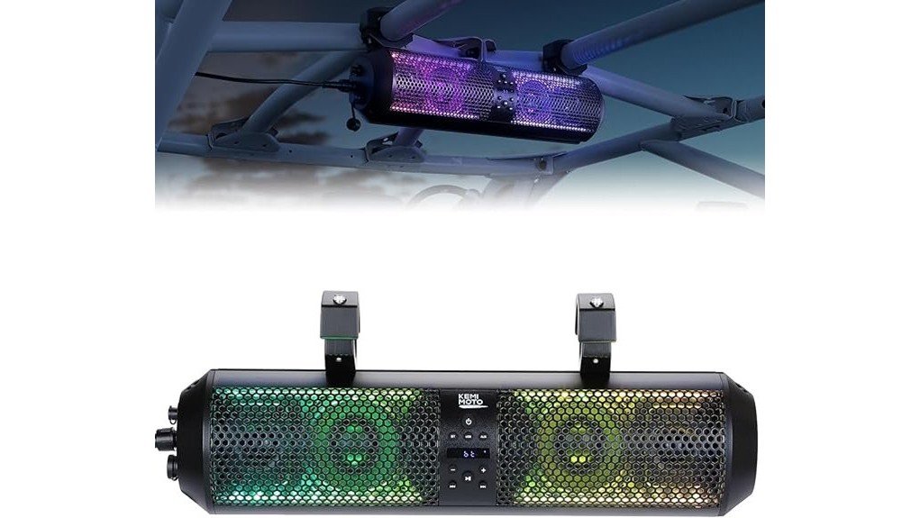 kemimoto utv sound bar