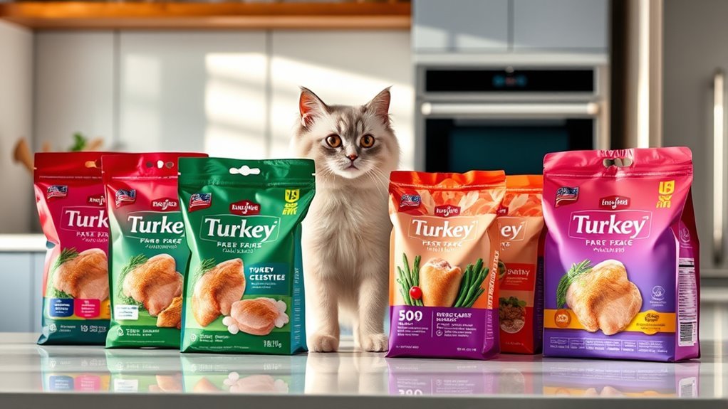 key factors for turkey cat food