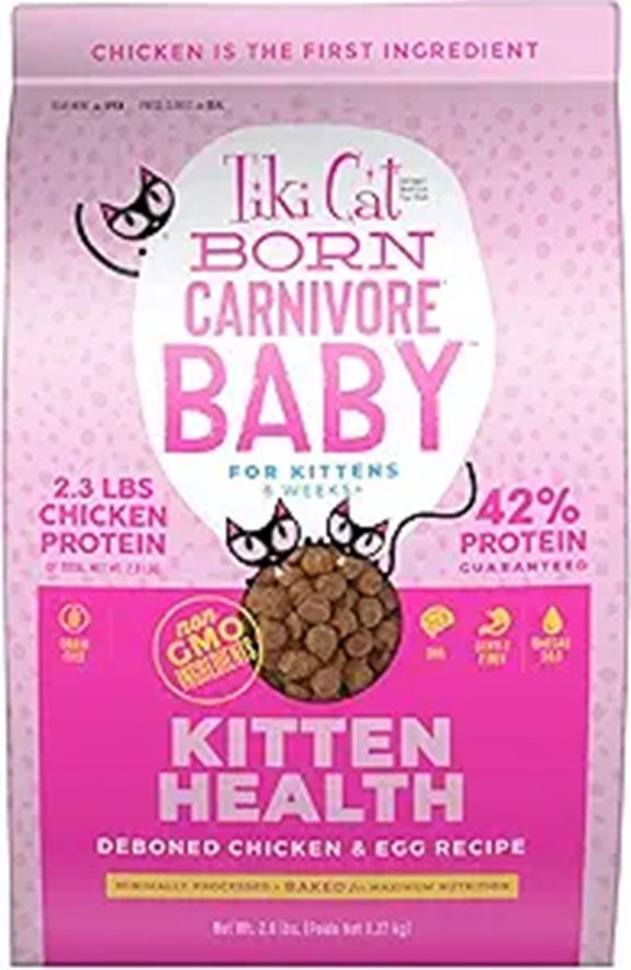 Tiki Cat Born Carnivore Baby Kitten Dry Food