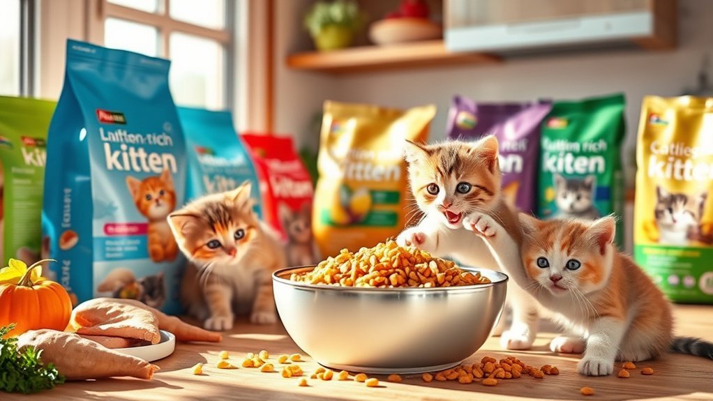 kitten food for growth