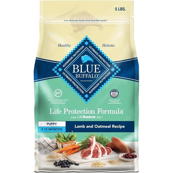 Blue Buffalo Puppy Dry Dog Food Lamb & Oatmeal
