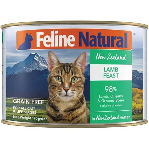 Feline Natural New Zealand Lamb Feast Cat Food (12-Pack)