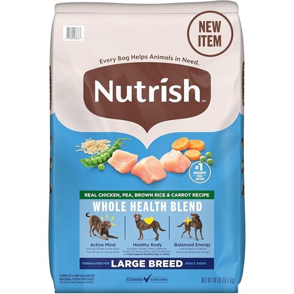 Nutrish Large Breed Chicken & Brown Rice Dog Food