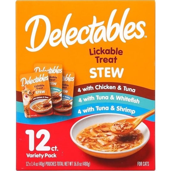 Hartz Delectables Lickable Cat Treats Variety Pack