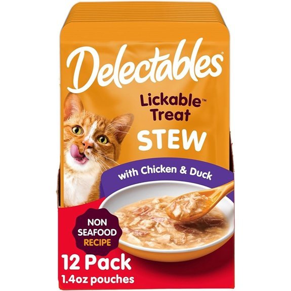 Hartz Delectables Lickable Cat Treats (Chicken & Duck)