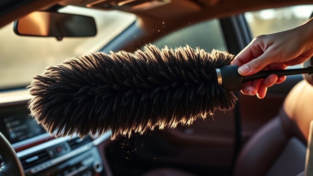 lightweight microfiber car duster