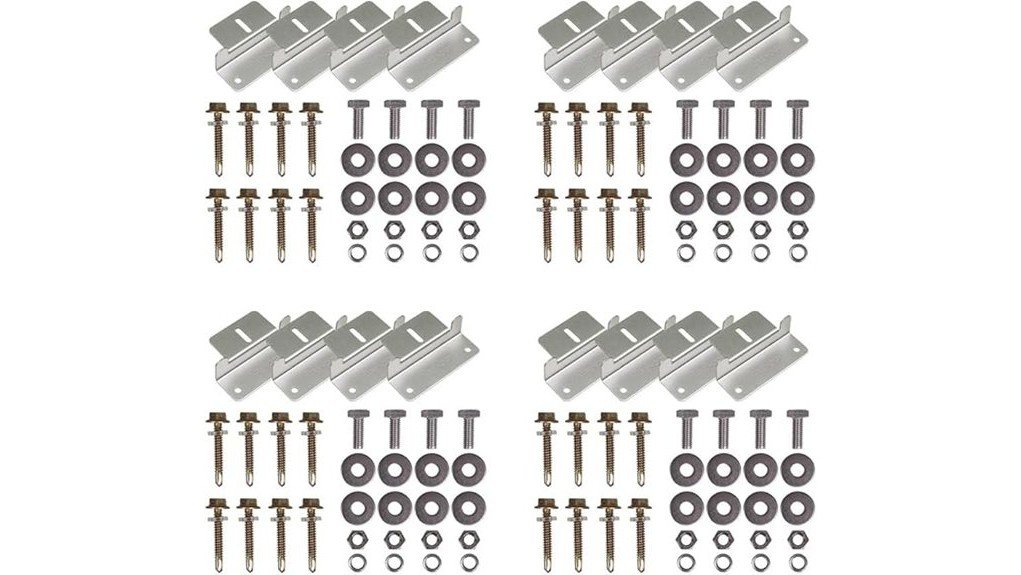 lightweight solar panel brackets