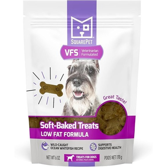 SquarePet VFS Low Fat Dog Treats (Ocean Whitefish)