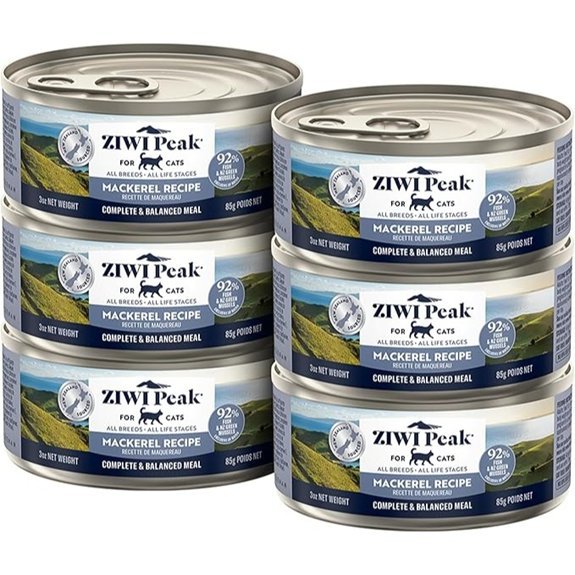 ZIWI Peak Wet Cat Food (Mackerel Case of 6)