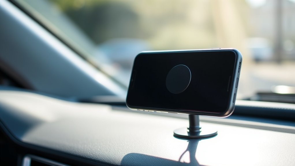 magnetic mount with adjustability