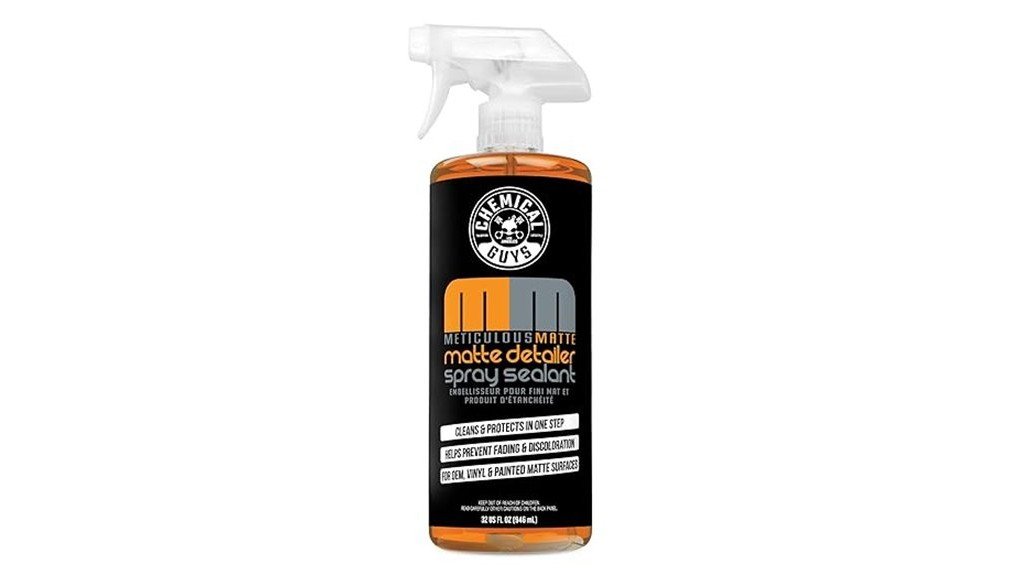 matte finish detailing product