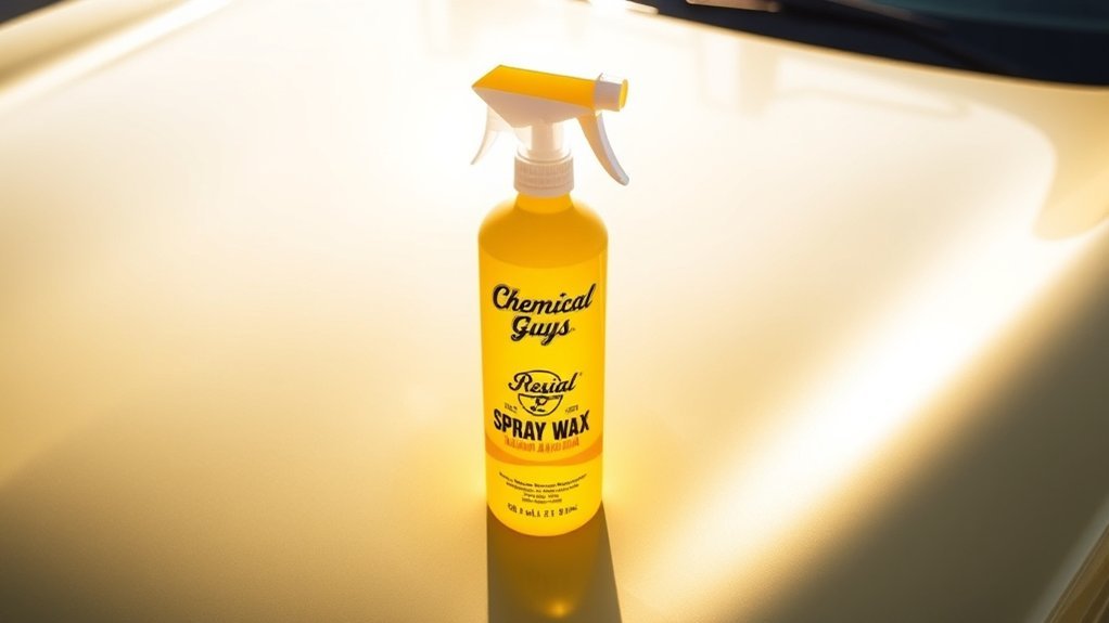 maximum shine with spray