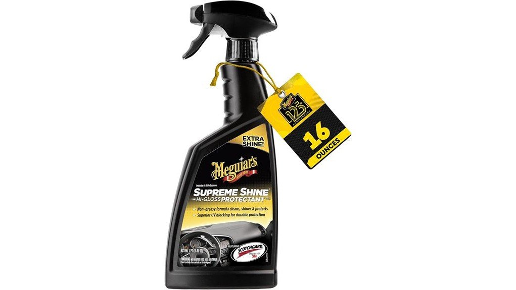 meguiar s shine protectant review
