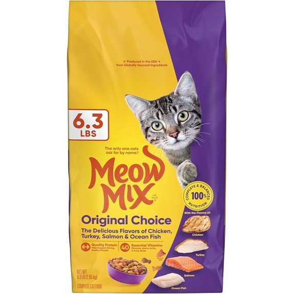 Meow Mix Original Choice Dry Cat Food 6.3 Pound Bag