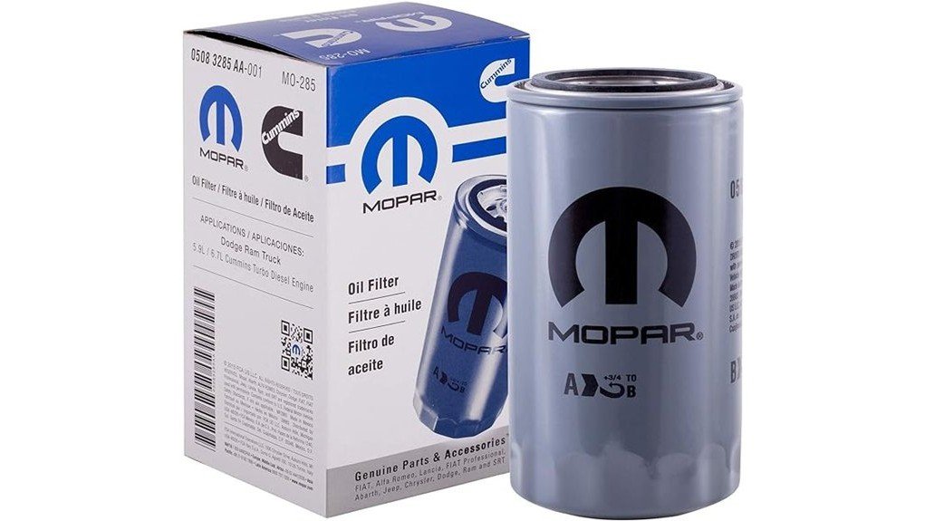mopar engine oil filter