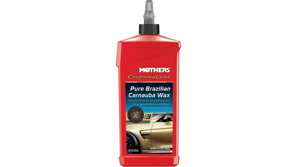 mothers carnauba wax review
