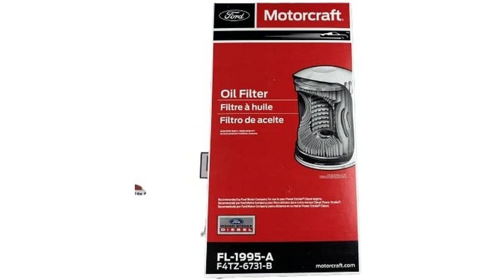 motorcraft oil filter performance