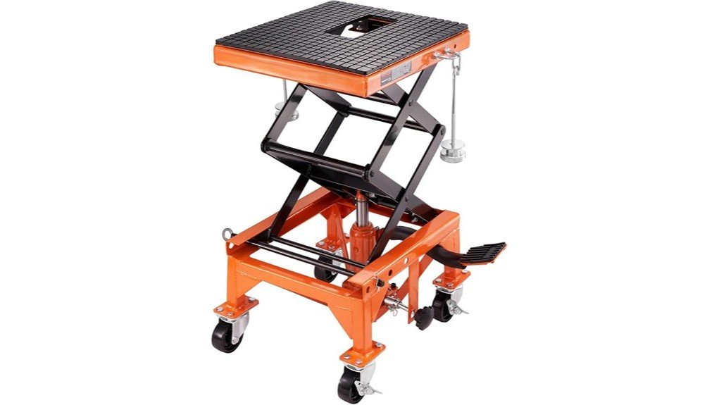 motorcycle lift table review