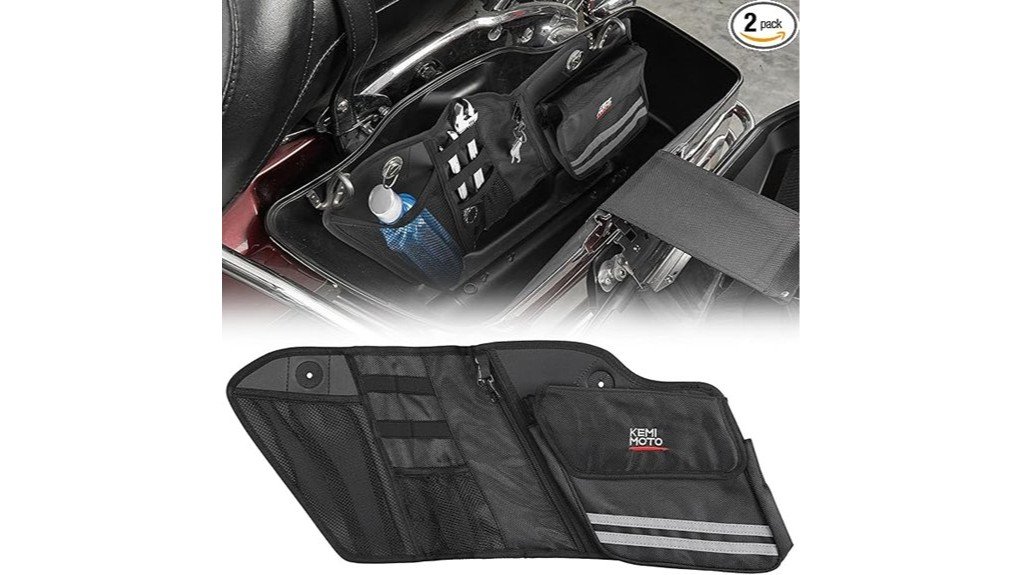 motorcycle saddlebag organization review