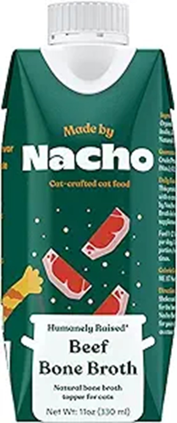 Made by Nacho Bone Broth Cat Food Topper