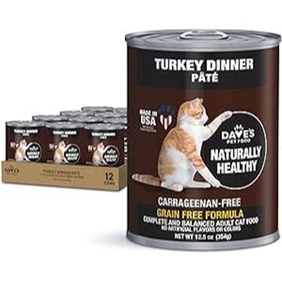 Dave's Grain Free Wet Canned Cat Food (Turkey)