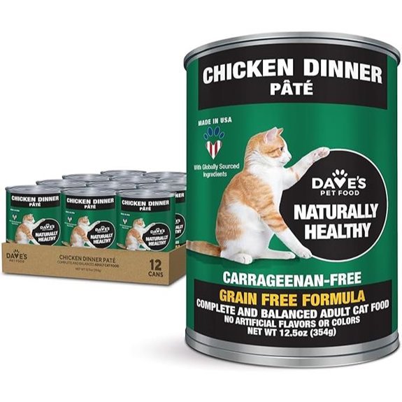 Dave's Grain Free Wet Canned Cat Food (12 Pack)