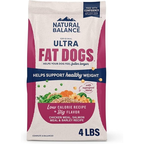 Natural Balance Original Ultra Fat Dog Food 4 lbs